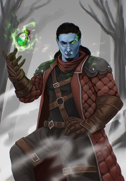 COLORED CHARACTER ILLUSTRATION