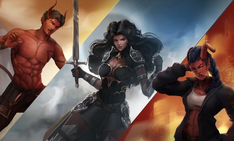 AWESOME CHARACTER ILLUSTRATION