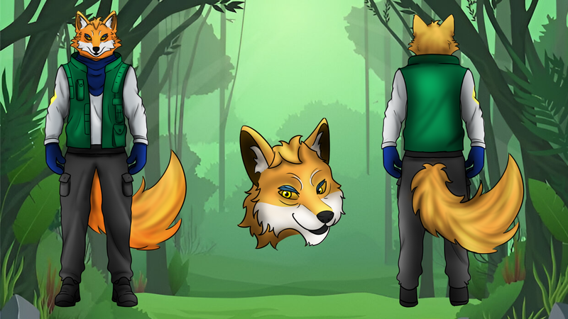 3 Pose ref sheet