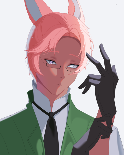 Anime furry character fullcolor
