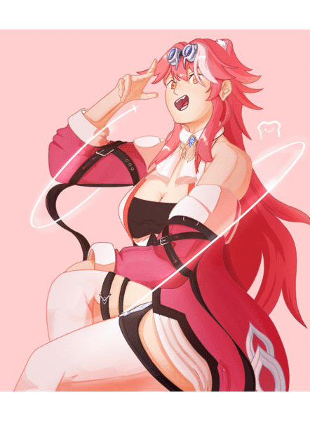 Colored Half-Body