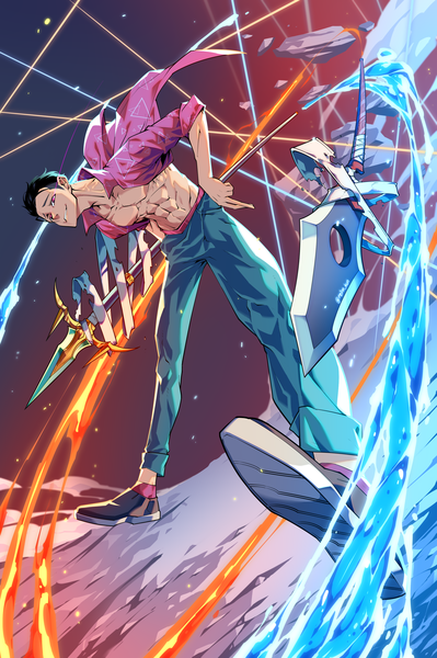 COLORED SKETCH FULLBODY