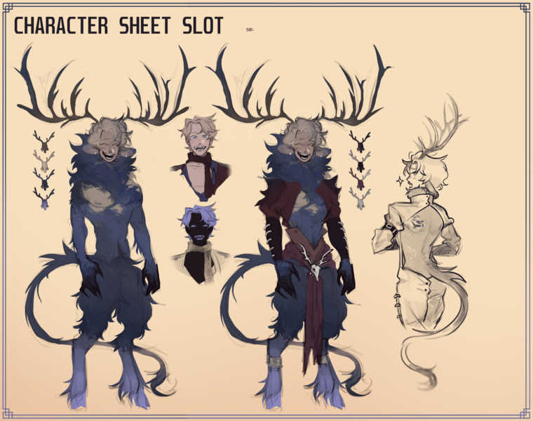!! Character Sheet Slot !!