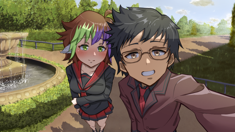 Couple Halfbody + BG