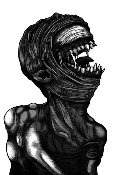 Full body interesting character