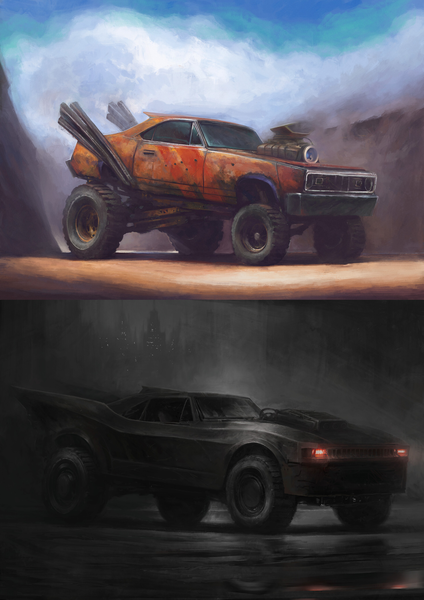 Vehicle - ¨Painterly Style
