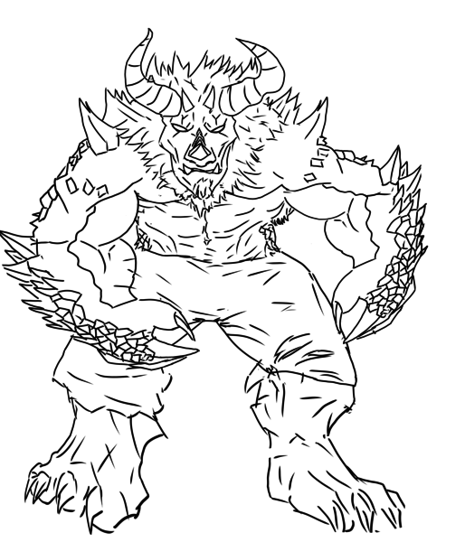 Monster Sketch/ Future Drawing