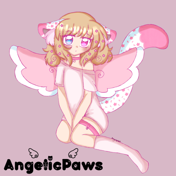 Shoujo Style Fullbody Clean Sketch