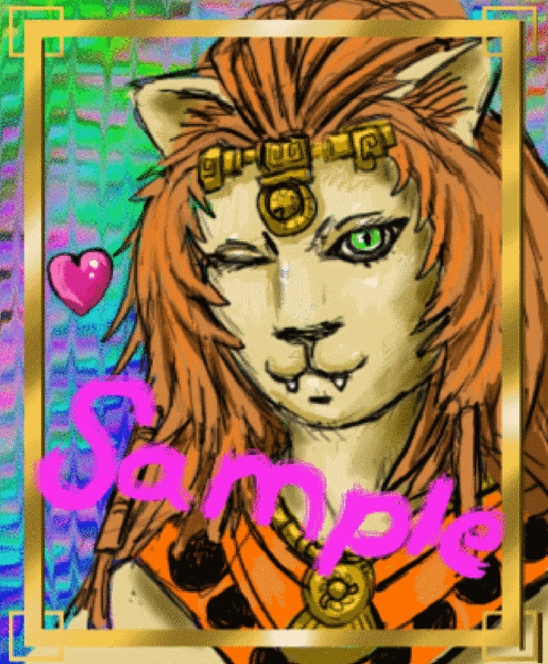 Holographic Rainbow OC 