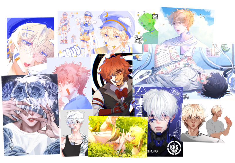 Colored Character/oc!