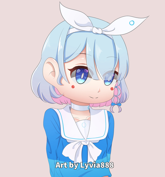 Cute Anime Chibi Style Colored