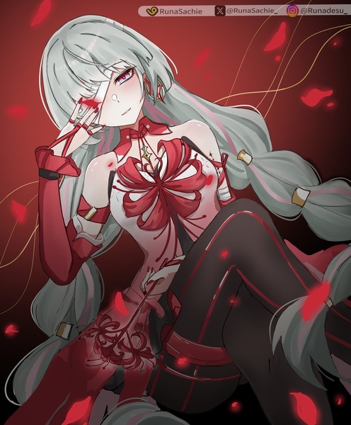 Colored sketch Anime