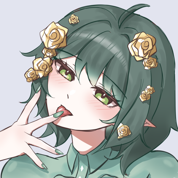 Colored sketch Bust Up