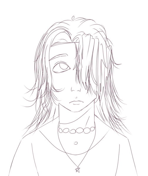 Full-body lineart