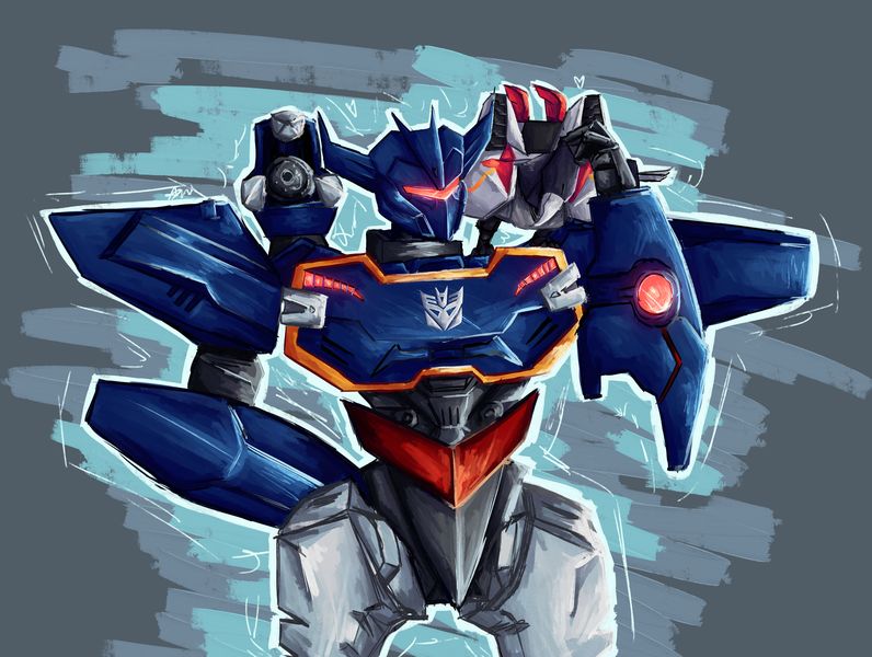 Fully rendered half body Transformer