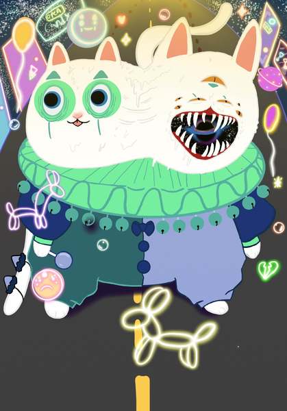 full body+ background