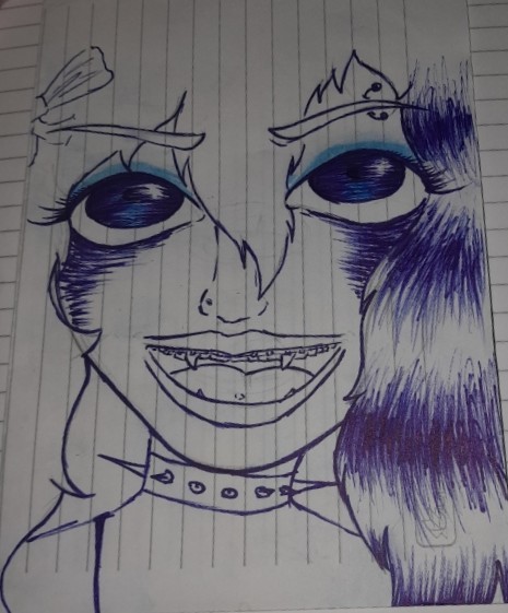 Silly draw on paper