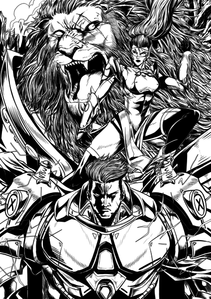 CUSTOM Comic Illustration / Cover