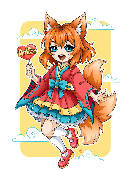 Cute Chibi Character Illustration
