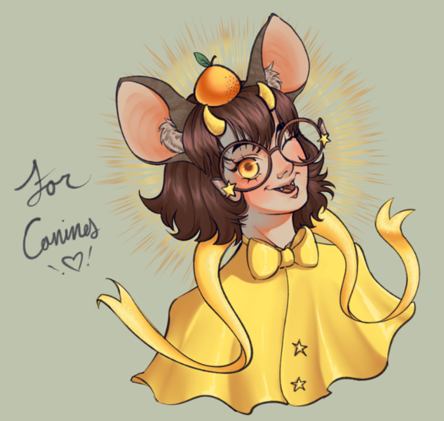 Colored and lined busts