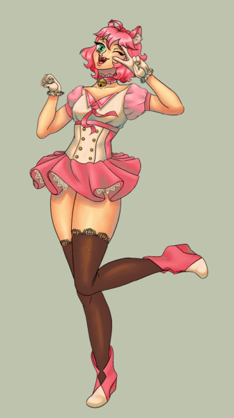 Colored full body