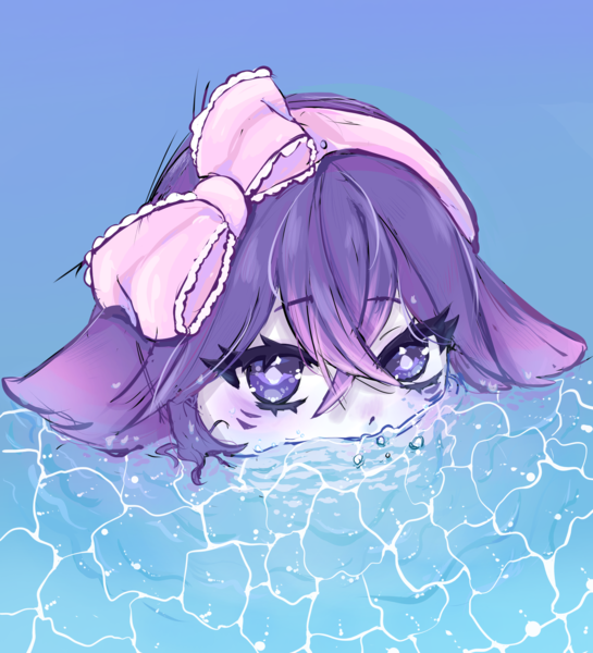 color sketch, waist up
