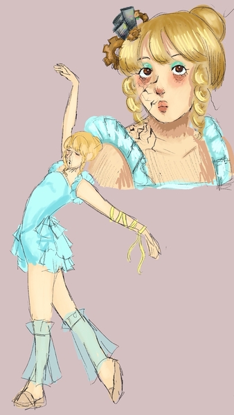 sketch colored