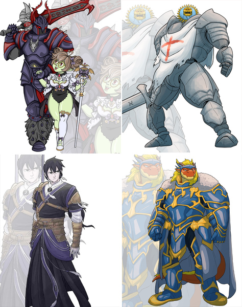 D&D CHARACTER FANTASY ANIME CHARACTER