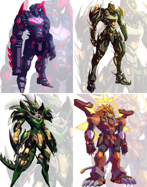 FULL BODY MECHA OR ROBOT CHARACTER