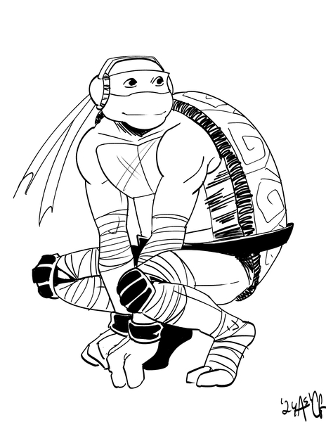 B/W Full Body