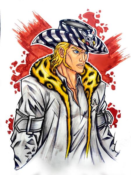 Colored Artwork half-body