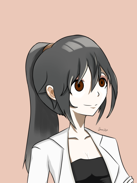 close up shot colored sketch anime