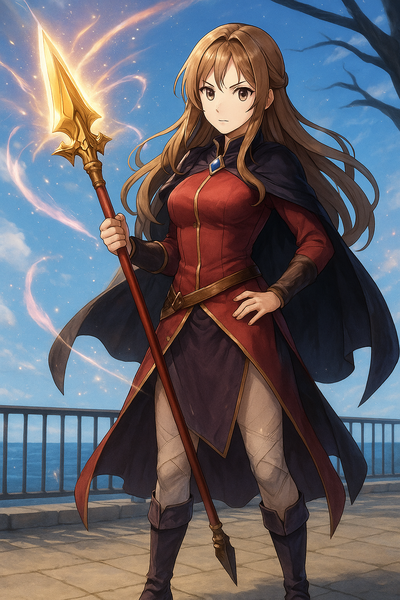 beautiful anime style commission