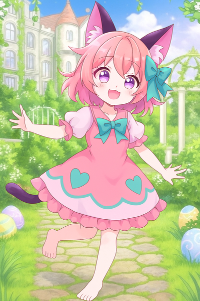 Colored Full Body Anime Style