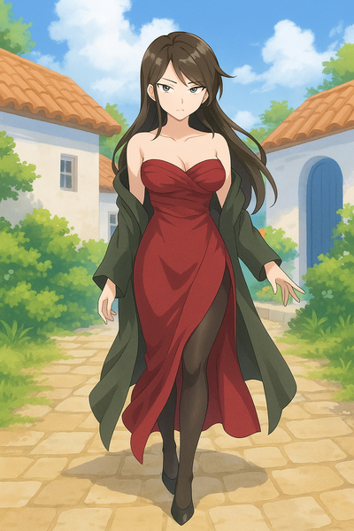COLORED ORIGINAL CHARACTER (FULLBODY)