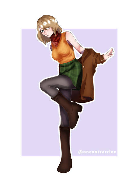 Coloured Full Body Illustration