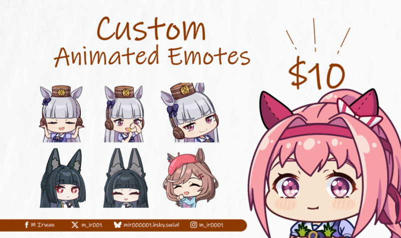 Custom Animated Emotes