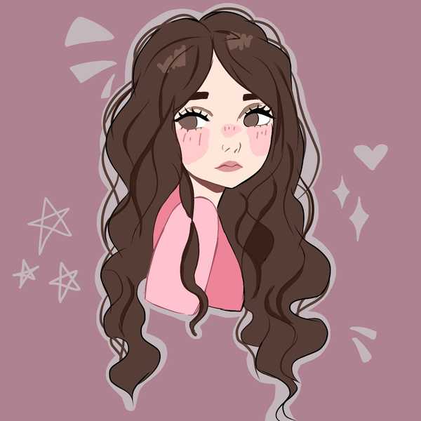 A delicate and charming illustration