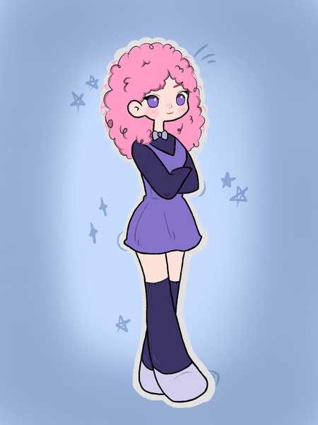 Soft Cartoon Style with Pastel Color????s