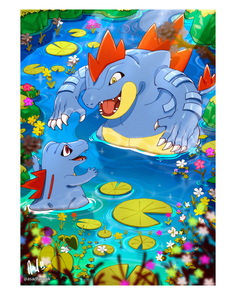 Detailed Pokemon illustrations