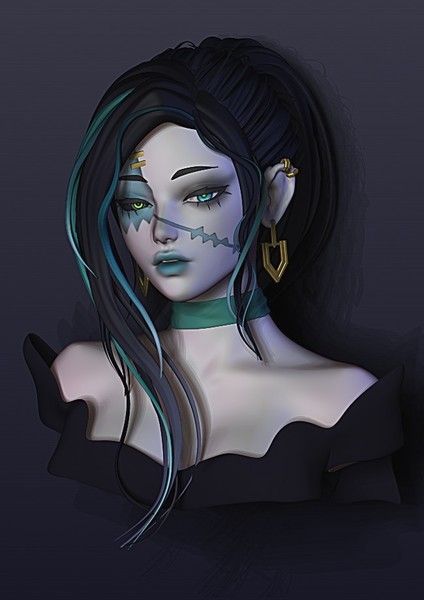 3d portrait