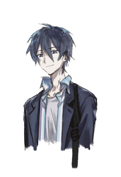 Slightly sketchy anime illustration