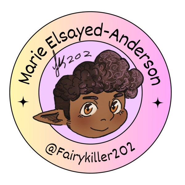 bust sticker design