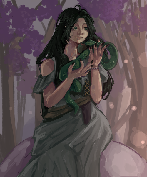 My oc Serpenta