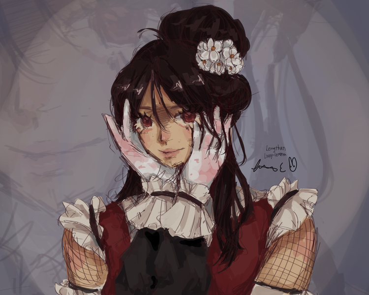 another full colored sketch 