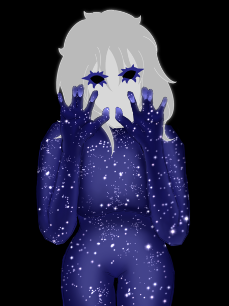 Coloured half body !