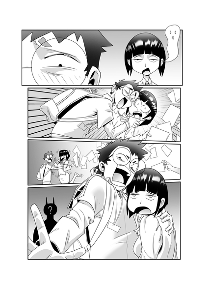 Manga Page Sequential Art