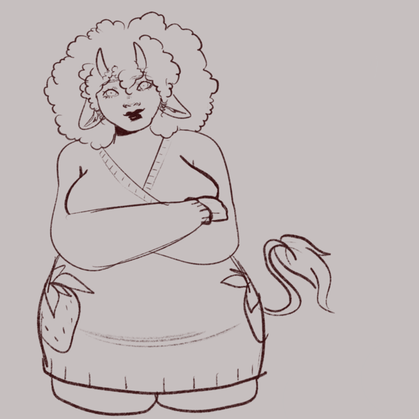Sketch Half-Body