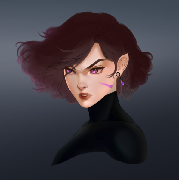 Colored sketch