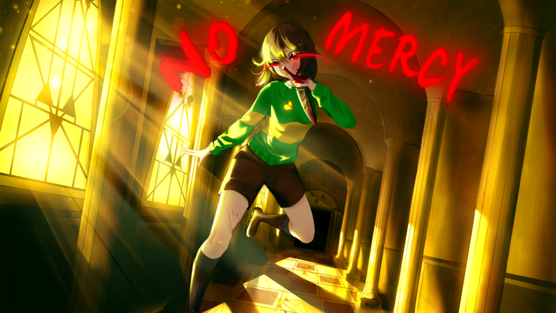 Fully body Gore with Background